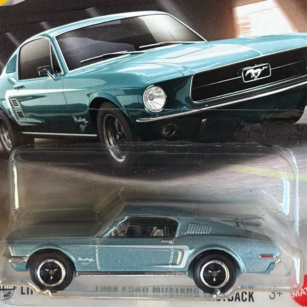 1968 Ford Mustang Fastback Pony Muscle Car Matchbox New Model 2025